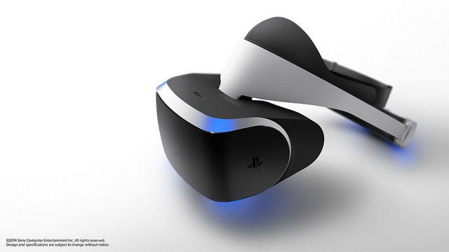 Sony's Morpheus VR headset works with the Playstation 4