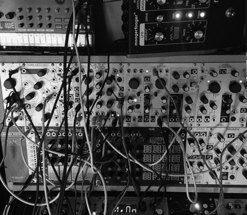 "I took the sounds out of the computer by using hardware step sequencers and also ran the outputs into my modular synths and outboard effects."