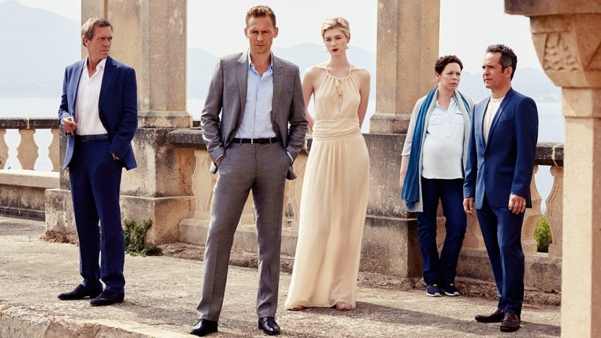 Tom Hiddleston and the cast of The Night Manager