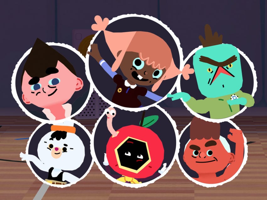 Some of the characters from Toca Dance